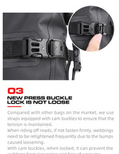Load image into Gallery viewer, Motorcycle waterproof crash bar bag 6L