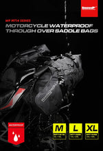 Load image into Gallery viewer, Motorcycle soft pannier side bag waterproof 18L (2x9L)