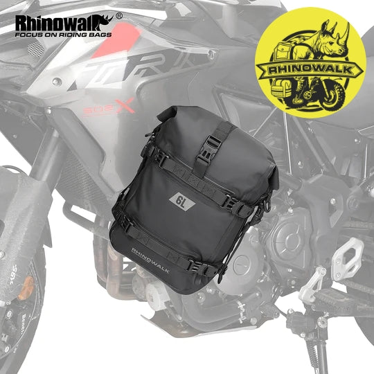 Motorcycle waterproof crash bar bag 6L