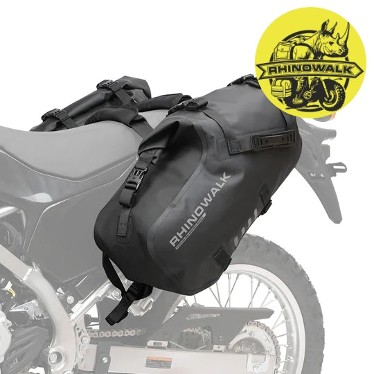 Motorcycle soft pannier side bag waterproof 18L (2x9L)