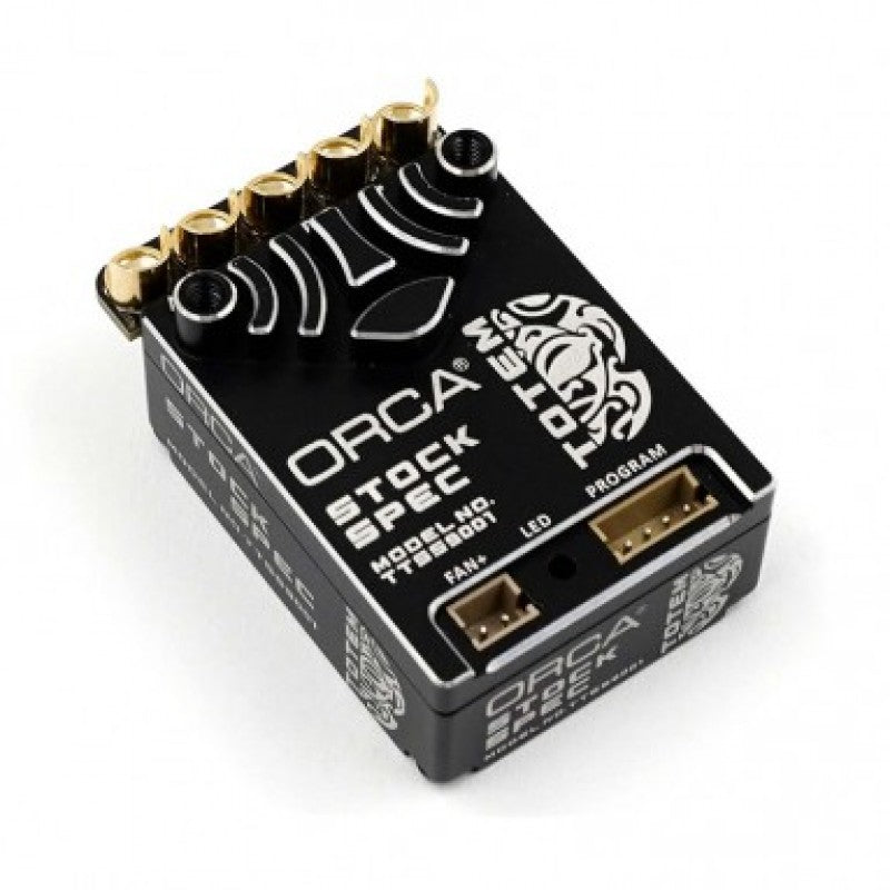 ORCA Blinky Pro Totem ESC 2S, Built in CAP, 23.5g, Reverse Polarity Protected, Pre Wired 120mm Long