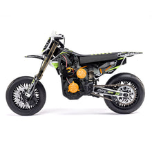 Load image into Gallery viewer, Promoto-SM 1/4 Super Moto Motorcycle, FXR, White: RTR with Battery and Charger by LOSI