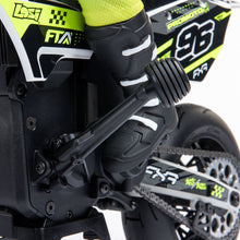 Load image into Gallery viewer, Promoto-SM 1/4 Super Moto Motorcycle, FXR, White: RTR with Battery and Charger by LOSI