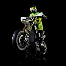 Load image into Gallery viewer, Promoto-SM 1/4 Super Moto Motorcycle, FXR, White: RTR with Battery and Charger by LOSI