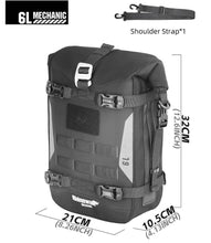 Load image into Gallery viewer, Mechanic Series 6L Motorcycle Crash Bar Bag with Waterproof Liner