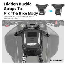 Load image into Gallery viewer, New 2.4L Motorcycle Leg/Tank Bag Multi Pocket w/Magnet & Rain Cover