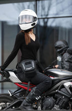 Load image into Gallery viewer, New 2.4L Motorcycle Leg/Tank Bag Multi Pocket w/Magnet & Rain Cover