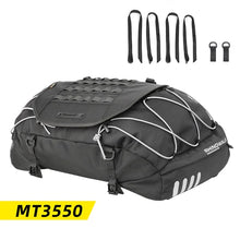 Load image into Gallery viewer, Motorbike tail bag large expandable from 30-50L RhinoWalk