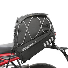 Load image into Gallery viewer, Motorbike tail bag large expandable from 30-50L RhinoWalk