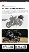 Load image into Gallery viewer, Motorbike tail bag large expandable from 30-50L RhinoWalk