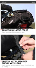 Load image into Gallery viewer, Motorbike tail bag large expandable from 30-50L RhinoWalk