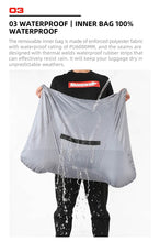Load image into Gallery viewer, Motorbike tail bag large expandable from 30-50L RhinoWalk