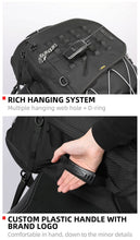 Load image into Gallery viewer, Motorbike tail bag large expandable from 30-50L RhinoWalk