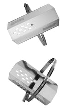 Load image into Gallery viewer, New 2026 Motorcycle Exhaust Heat Shield. 20x10x3cm (L/W/H) Alluminum Alloy Silver by Rhinowalk