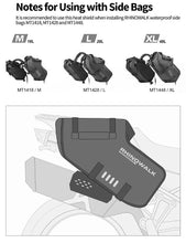 Load image into Gallery viewer, New 2026 Motorcycle Exhaust Heat Shield. 20x10x3cm (L/W/H) Alluminum Alloy Silver by Rhinowalk