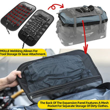 Load image into Gallery viewer, Warrior series 20L Waterproof tail bag Giant Loop compatibility design by Rhinowalk