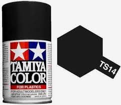 Tamiya Spray Paint -TS-14 SPRAY GLOSS BLACK