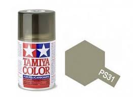 Tamiya Spray Paint-PS-31 POLYCARB SPRAY SMOKE