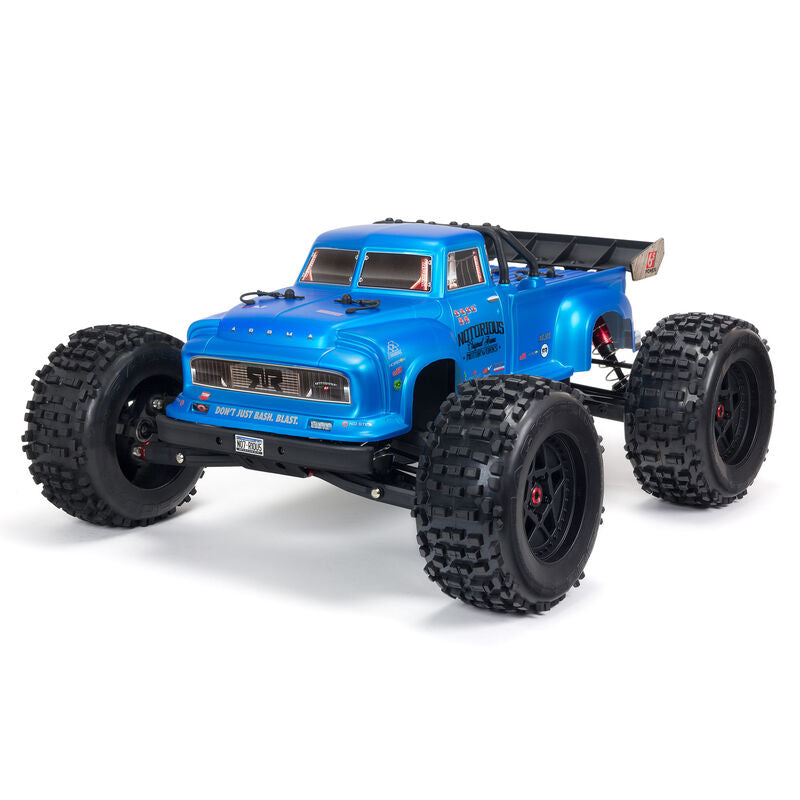 Notorious 6s BLX 1/8 4wd Stunt Truck RTR 60+ MPH Blue by ARRMA