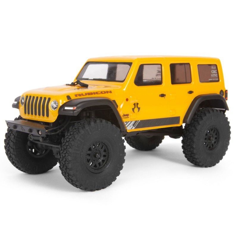 1/24 SCX24 2019 Jeep Wrangler JLU CRC 4WD-RTR YEL