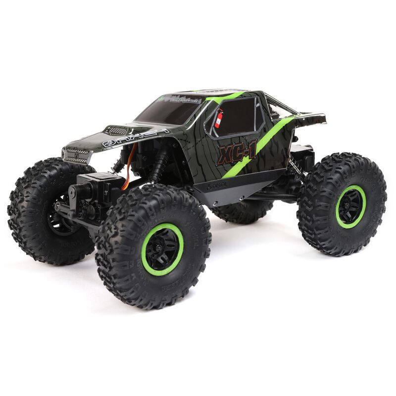 1/24 AX24 XC-1 4WS Crawler Brushed RTR, Green by Axial