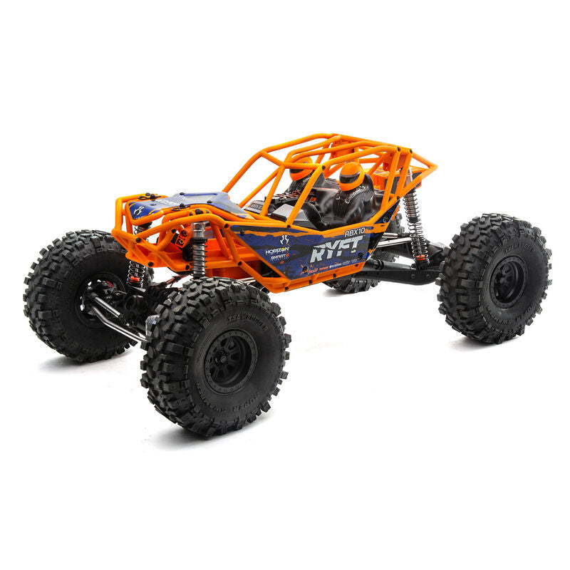 1/10 RBX10 Ryft 4WD Brushless 4S Rock Bouncer RTR, Orange by Axial