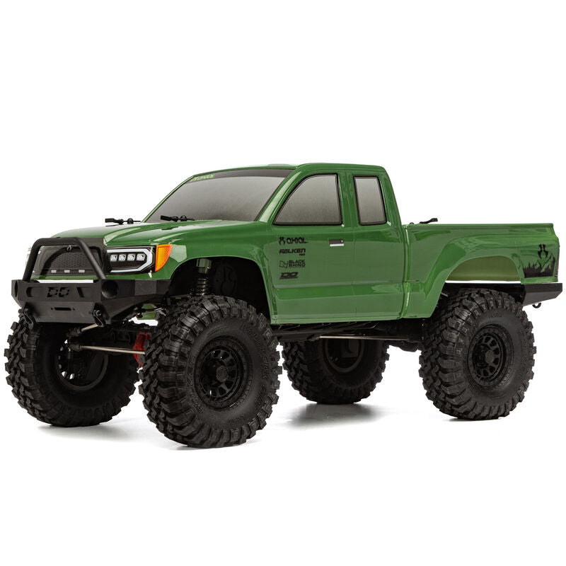 1/10 SCX10 III Base Camp 4WD Rock Crawler Brushed RTR, Green by Axia