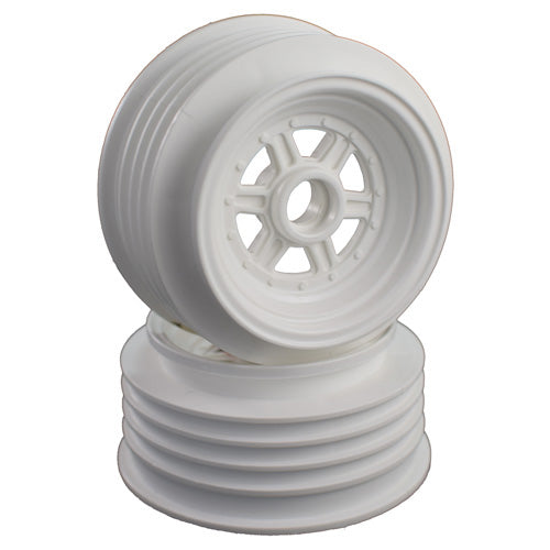Gambler Front Wheels with 12mm Hex / TLR Offset / WHITE (4 PC)
