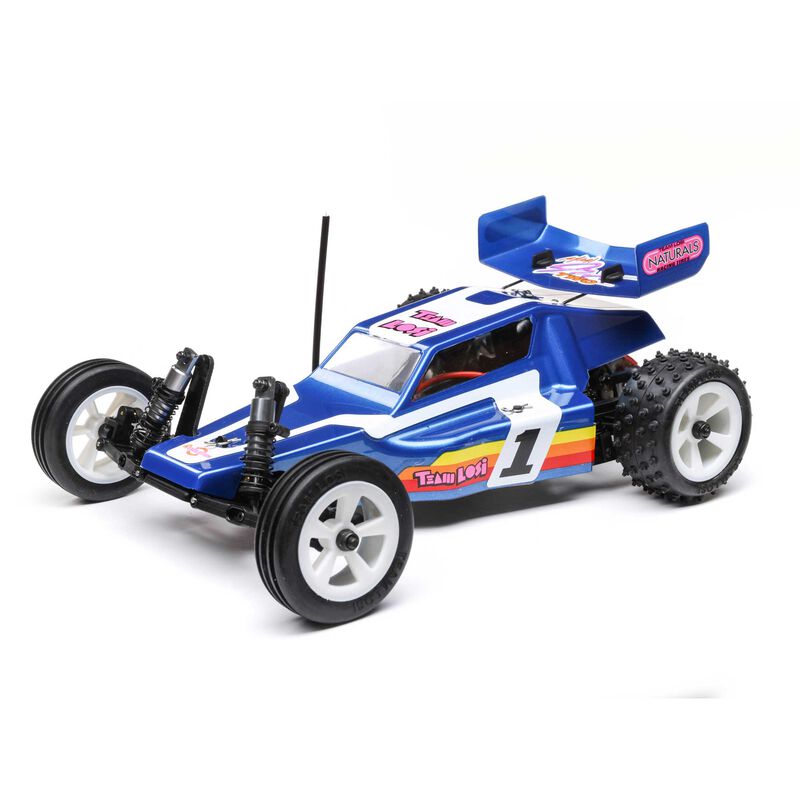 1/16 Mini JRX2 2WD Buggy Brushed RTR, Blue by LOSI