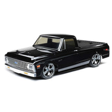 Load image into Gallery viewer, 1972 Chevy C10 Pickup, 1/10 4WD V100 RTR, Black by LOSI
