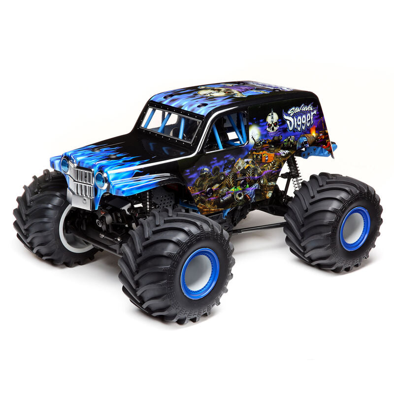 LMT: 4wd Solid Axle Monster Truck, SonUvaDigger: RTR by LOSI