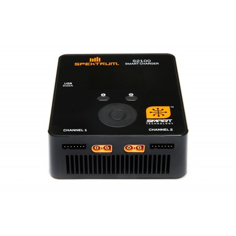Spektrum Charger AC Smart S2100, 2x100W (Requires SPMXCA507 for IC5 Battery)