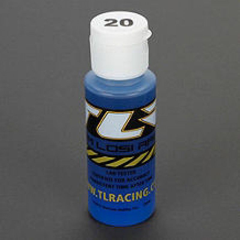 TEAM LOSI  CERTIFIED SILICONE SHOCK OIL 2OZ: 20WT