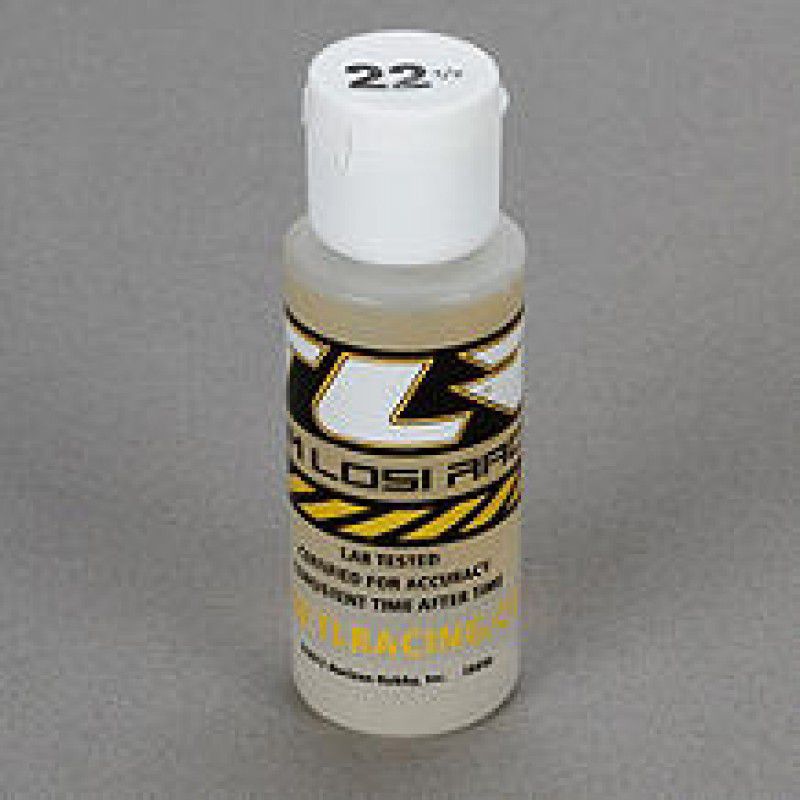 TEAM LOSI  CERTIFIED SILICONE SHOCK OIL 2OZ: 22.5WT