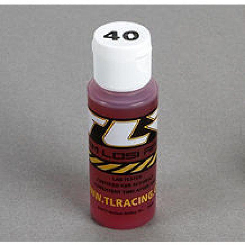 TEAM LOSI  CERTIFIED SILICONE SHOCK OIL 2OZ: 40WT