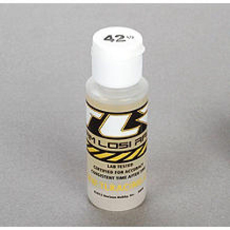 TEAM LOSI  CERTIFIED SILICONE SHOCK OIL 2OZ: 42.5WT
