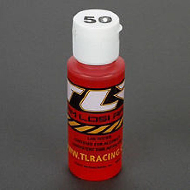 TEAM LOSI  CERTIFIED SILICONE SHOCK OIL 2OZ: 50WT