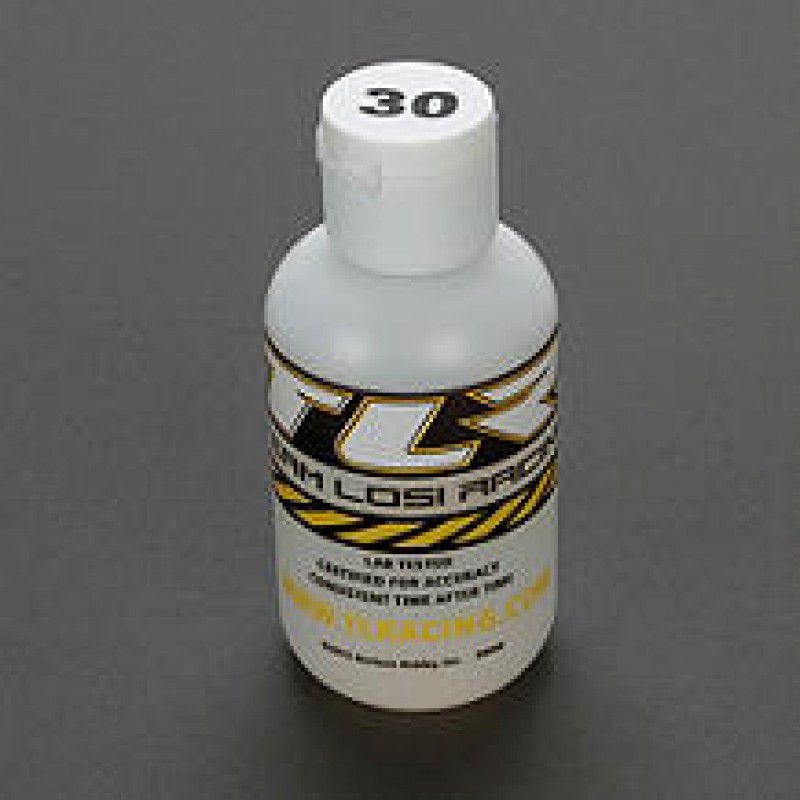 TEAM LOSI  CERTIFIED SILICONE SHOCK OIL 4OZ: 30WT