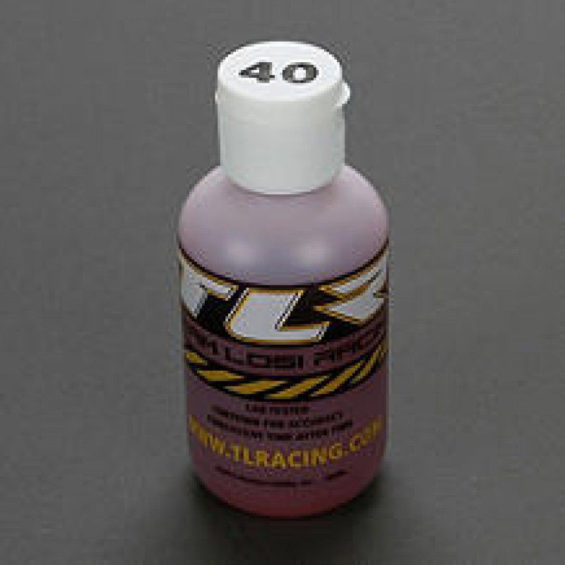 TEAM LOSI  CERTIFIED SILICONE SHOCK OIL 4OZ: 40WT