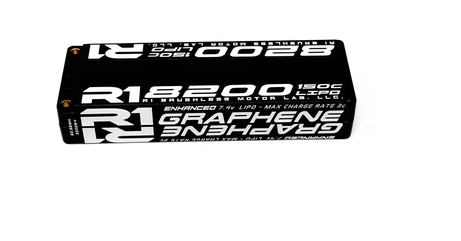 R1 8200mah 150C 7.4V 2S LIPO Graphene Battery 030009-4