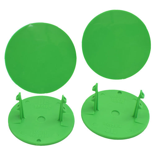 Snap-In Mud Plugs for Speedway Wheels (Green)