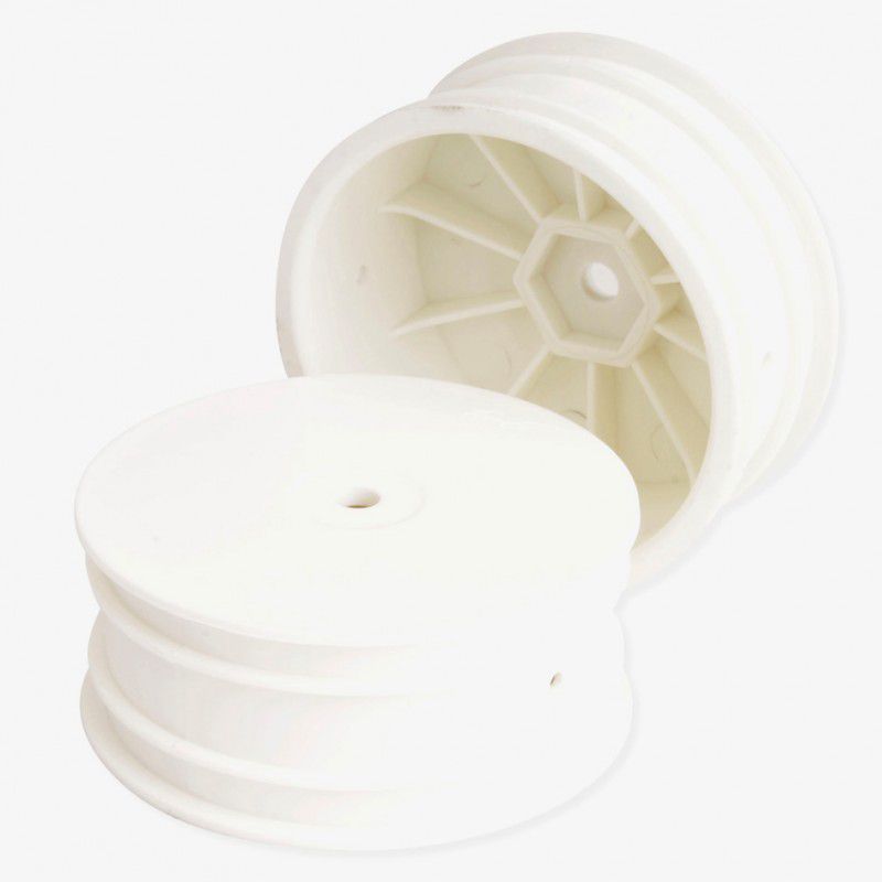 4WD Buggy Front Rim - White 14mm Hex