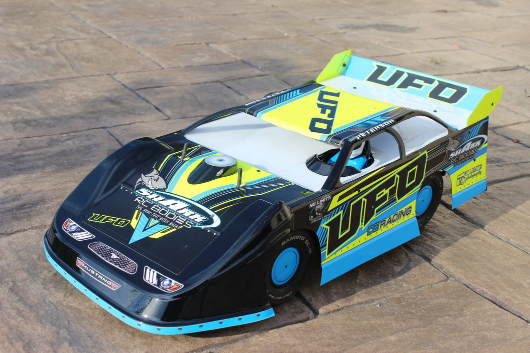 Shark RC Bodies UFO SCT Late Model- Clear Body