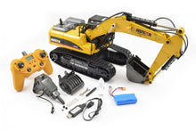 Load image into Gallery viewer, #1580 V4 RC Excavator 23Ch 1/14 Scale, 2020 Version w/gift case by HUINA
