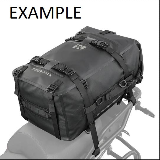 15L Motorcycle Seat Bag 100% Waterproof PVC Polyester by RhinoWalk