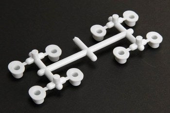 Hollow hubs-white, 8pcs, Agama