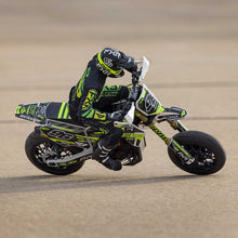 Load image into Gallery viewer, Promoto-SM 1/4 Super Moto Motorcycle, FXR, White: RTR Basic (Requires Battery and Charger) by LOSI
