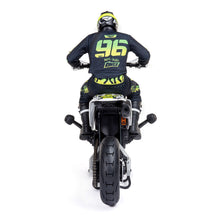 Load image into Gallery viewer, Promoto-SM 1/4 Super Moto Motorcycle, FXR, White: RTR Basic (Requires Battery and Charger) by LOSI
