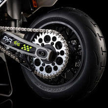 Load image into Gallery viewer, Promoto-SM 1/4 Super Moto Motorcycle, FXR, White: RTR with Battery and Charger by LOSI
