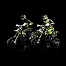 Load image into Gallery viewer, Promoto-SM 1/4 Super Moto Motorcycle, FXR, White: RTR with Battery and Charger by LOSI
